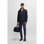 Куртка Softshell из эластичной моющейся ткани со складным капюшоном BOSS, темно-синий - фото 2