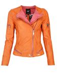 Кожаная куртка Maze Diamond, оранжевый - фото