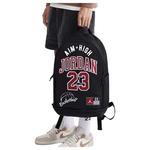 Jordan Полиэстеровый рюкзак унисекс черный - фото 6