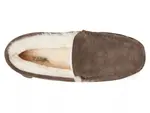 Тапочки-мокасины Fireside by Dearfoams Melbourne, темно-коричневые - фото 4