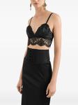 Кружевной бюстгальтер-бралетт Dolce & Gabbana, черный - фото 3