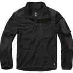 Флис Brandit Troyer Ripstop half zip, черный - фото
