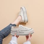 Кеды DAPHNE Skateboard Shoes Women's Low-Top, бежевый - фото 22