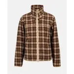 Флис The Mountain Studio soft wool pile full zip, коричневый - фото 3