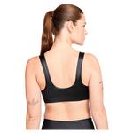 Спортивный бюстгальтер Nike Dri Fit Swoosh, черный - фото 2