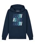 Толстовка wat? Apparel Sweatshirt Run, Run, Run blue, темно-синий - фото 2