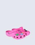 Мюли Classic Clog + Multipack 10 Jibbitz Crocs, фуксия - фото 4
