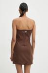 Платье CassieRS Resume, коричневый - фото 3