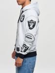 Толстовка Recovered NFL Raiders Ink, черный - фото 5