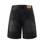 Джинсовые шорты унисекс FUERZA, красный - фото 9