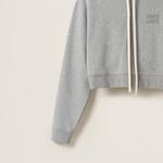 Толстовка женская серая Miu Miu - фото 6