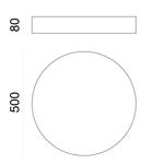 Потолочный светильник Lumicom белый, 50/50/8 см - фото 4