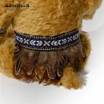 Плюшевая кукла Chieftain Bear в индейском стиле SENDEN'S, Chief Teddy Bear - фото 3