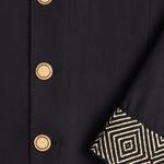 Valentino Однобортный блейзер, Marine Blue - фото 4