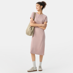 Женское платье с коротким рукавом GAP, розовый - фото 5