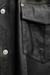 Кожаная рубашка Gestuz, черный - фото 5