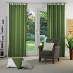 Вирт-гардина «Тронхейм Б», (1 шт.), на заказ Wirth, темно-зеленый - фото 2