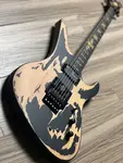 Schecter Synyster Gates Custom-S Relic в состаренном черном сатине - фото 5