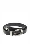 Ремень Urban Classics Belt, Black Silver/Black - фото