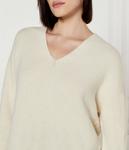 Свитер из шерсти Marella Regular Fit, кремовый - фото 4