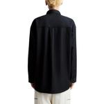 Рубашка мужская черная Zara, черный - фото 4