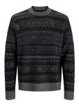 Свитер JACK & JONES JORRidgewood, цвет Anthracite/Dark grey - фото