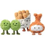 Набор из трех плюшевых кукол fish and chips with peas JELLYCAT - фото 2