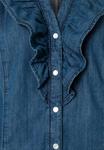 Блуза More & More Button-down blouse, Middle Blue Denim/Blue Denim - фото 7
