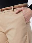 Облегающие брюки-чинос b.young Days, бежевый - фото 3