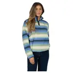 Флис Salty Crew Calm seas, синий - фото