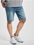 Тканевые шорты DENIM PROJECT, цвет light blue stone washed - фото
