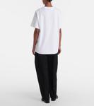 Футболка из хлопкового джерси с логотипом Парижа Givenchy, белый - фото 3