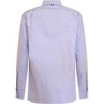 Рубашка RWB с асимметричным подолом THOM BROWNE, светло-голубой - фото 4