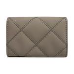 TORY BURCH Кожаный картхолдер женский серый - фото 2