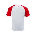 Футболка унисекс RIGERER, чисто белый/чисто красный - фото 10