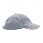 Бейсболка из денима с принтом логотипа Burberry - фото 4