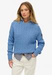 Джемпер Superdry & Co Jumper, Hydrangea Blue/Blue - фото