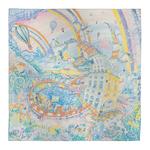 Шёлковый шарф HERMES Unisex Многоцветный - фото