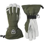 Перчатки Hestra Army Leather Heli Ski 5-Finger, цвет Olive - фото