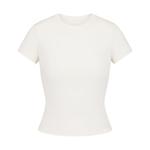 Футболка SKIMS Cotton Rib, цвет Marble - фото
