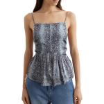 GANNI Топ Women's Sky Blue - фото