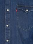 Джинсовая рубашка LEVI'S  Regular fit Button Up Shirt Barstow Western, синий деним - фото 4
