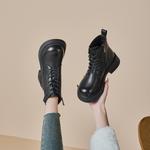 Ботинки Martin Boot женские Gemeiq, хаки - фото 5