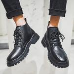 Мужские черные ботинки Martin Boots Romon - фото 7