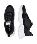 Кроссовки Just Cavalli с элементами кожи, черный - фото 4