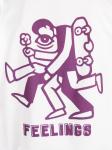 Футболка And Feelings Legs T-Shirt, white - фото 3