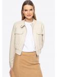 Кожаная куртка Wittchen, бежевый - фото