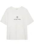 Футболка с логотипом ANINE BING, белый - фото