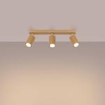 Потолочный светильник Sollux Lighting Karbon, золото - фото 4