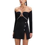 Self-portrait Куртка женская черная, Black - фото 6